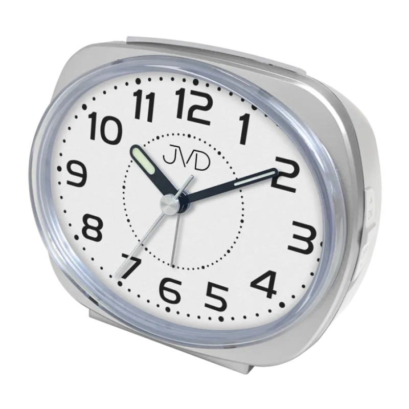 Netikajcí tichý přehledný budík JVD SRP001.2