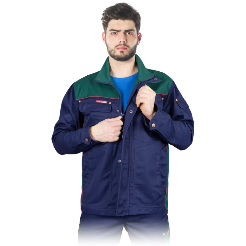 Reis FOREST BFGZ pracovná blúza blue/green M-3XL