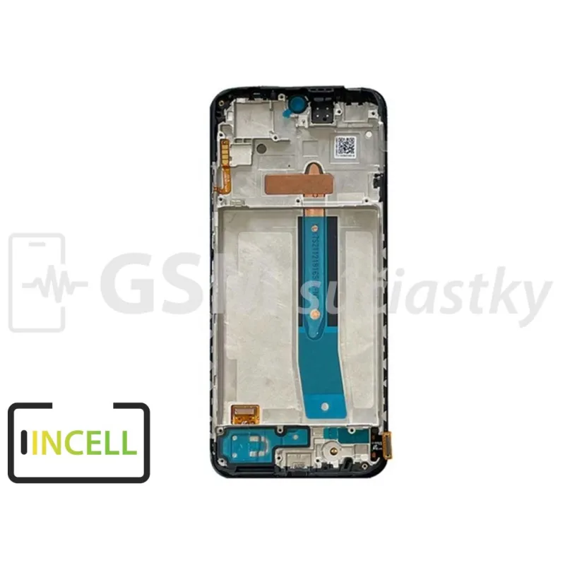 LCD displej + Dotykové sklo a ram Xiaomi Redmi Note 12s- incell