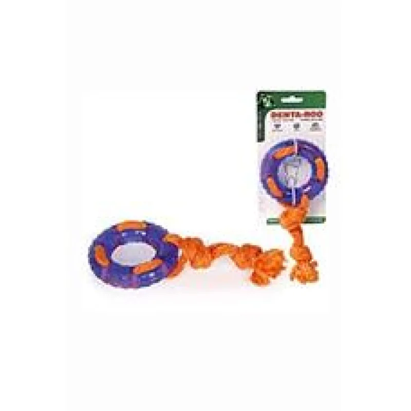 Hračka pes Denta Roo Záchranný kruh 22cm/9,5cm 1 ks