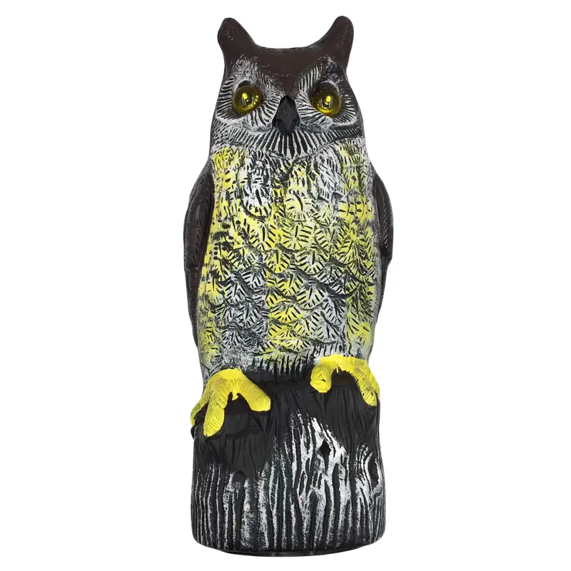 Strend Pro Plašič vtákov, solárna sova, 41cm