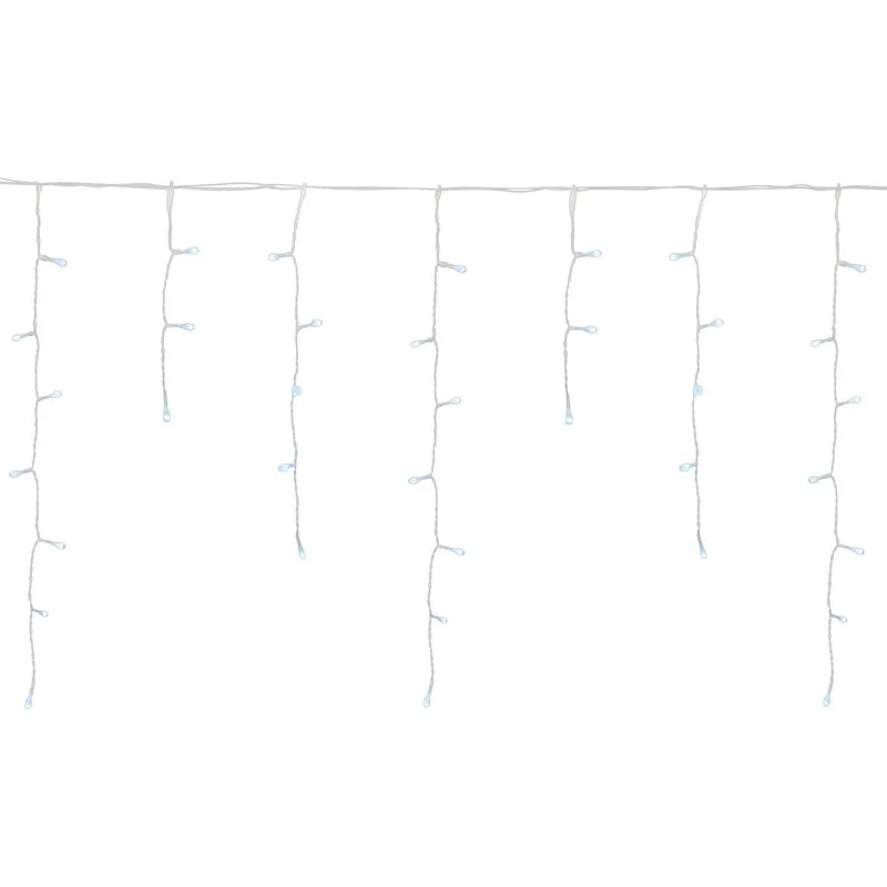 Vianočné osvetlenie reťaz Icicle, 360 LED, studená biela, cencúľová, 10 m, exteriér