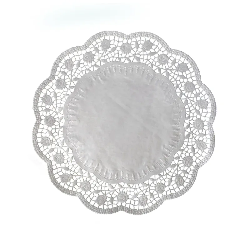 Dekorativní krajky kulaté Ø 30 cm [100 ks] (72330)