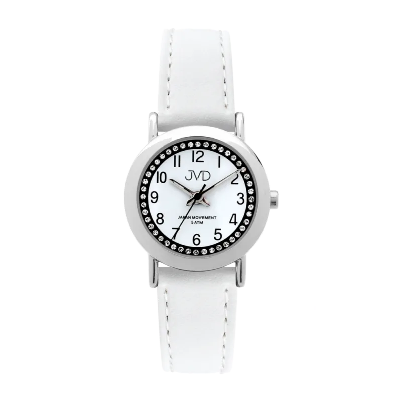 JVD Dětské bílé náramkové hodinky JVD J7179.6