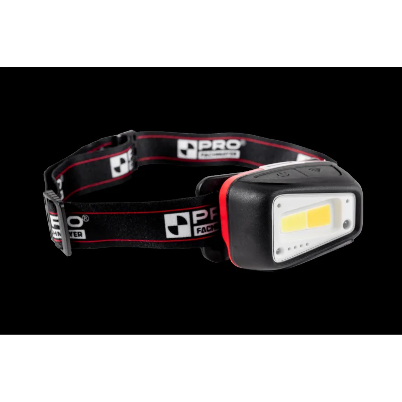 PRO FACHMAYER Led čelovka 8W 660lm, Li-ion 3,7 V, 1800 mAh, USB typ C