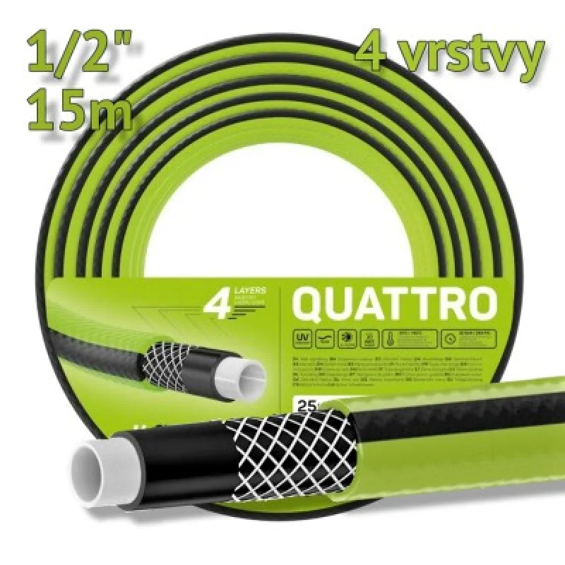 CELLFAST Záhradná hadica QUATTRO 1/2" 15m
