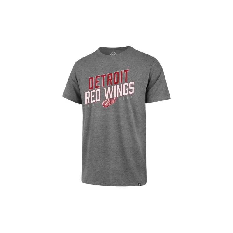 '47 Brand Detroit Red Wings tričko šedé pánske