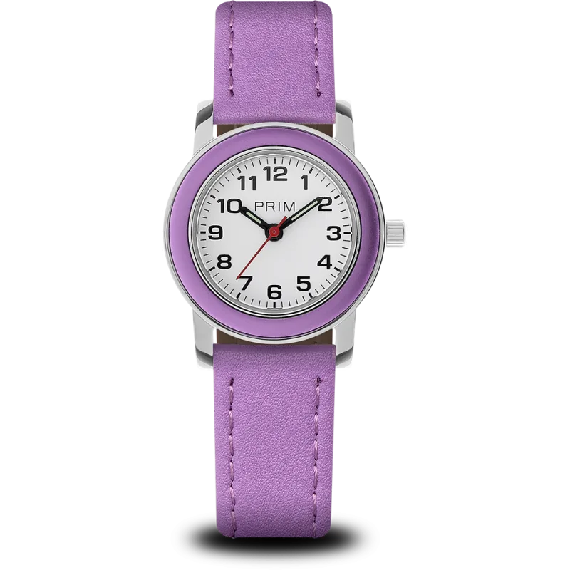 PRIM Dětské fialové hodinky PRIMky Pastelka 2025 - A W05P.13256.A