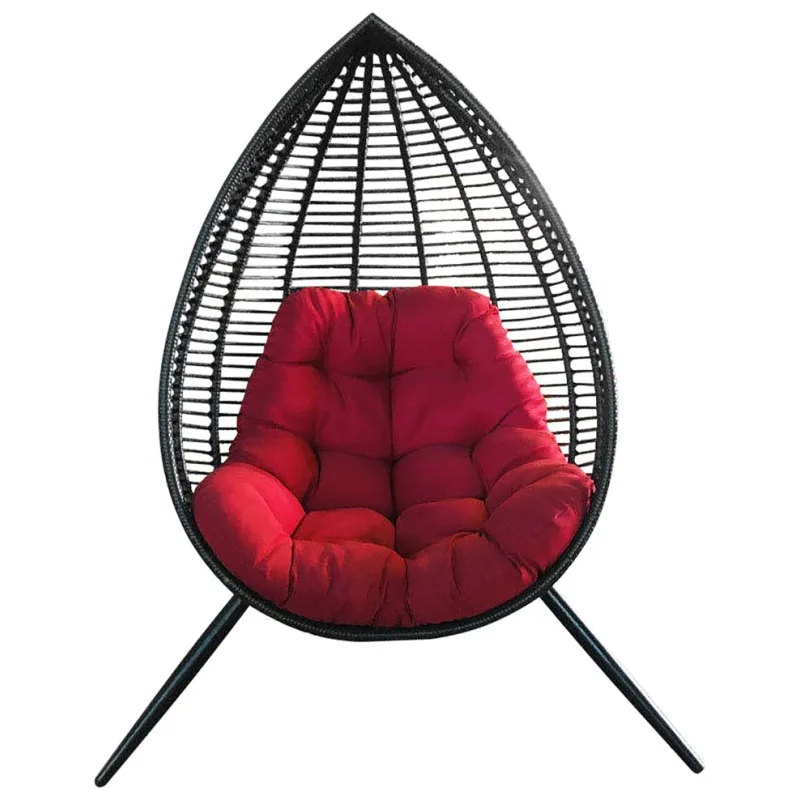 ST Leisure Equipment Stojacie hojdacie kreslo CANOONA , čierno-červené