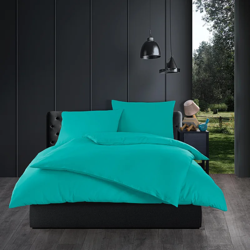 Bavlnené obliečky Color Mentolové 140x200/70x90 cm