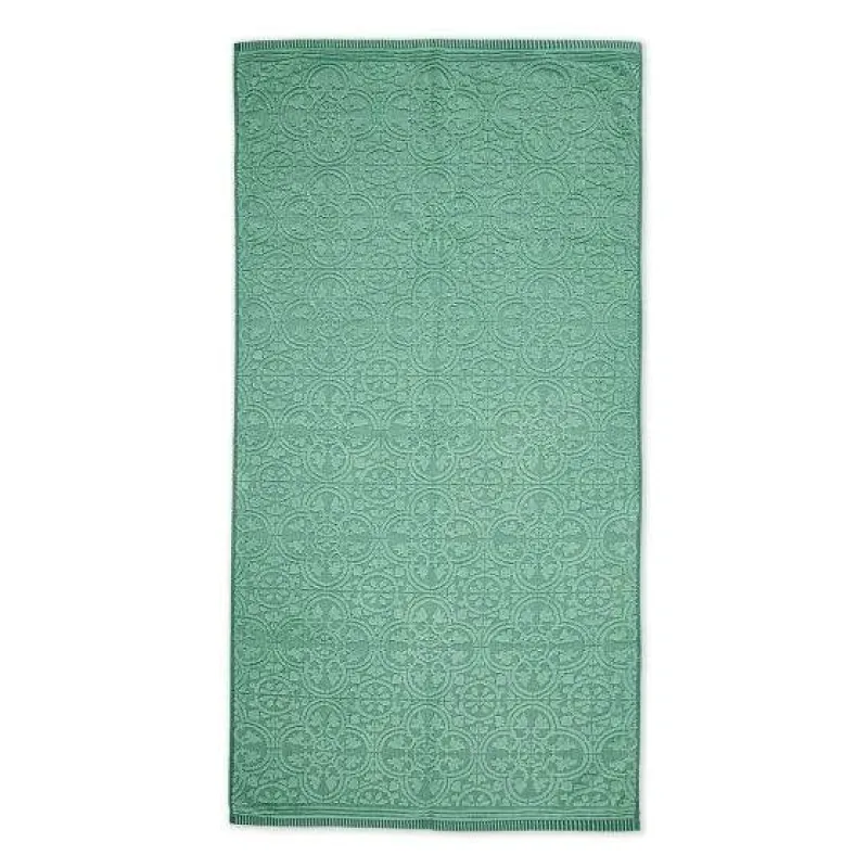 Pip Studio Tile de Pip bavlněná froté osuška zelená 70x140 cm