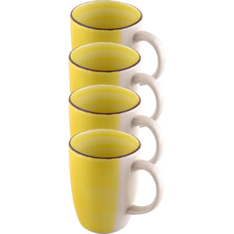 LT9074 SET HRNEK 4KS ŽLUTÝ HAPPY LAMART - CH1D