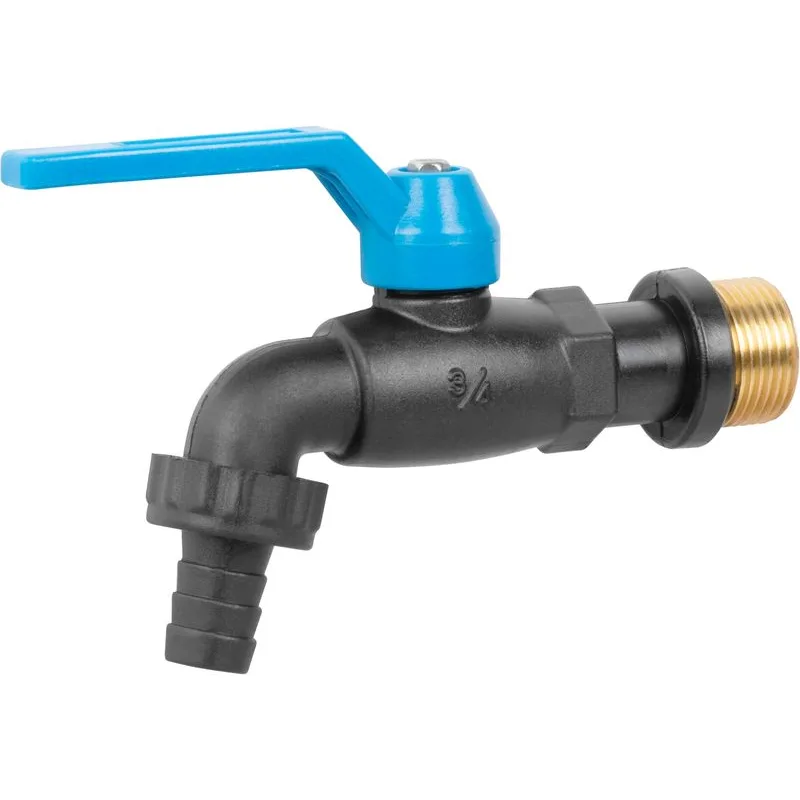 Ventil Strend Pro, záhradný, čierny, 3/4", Nylon