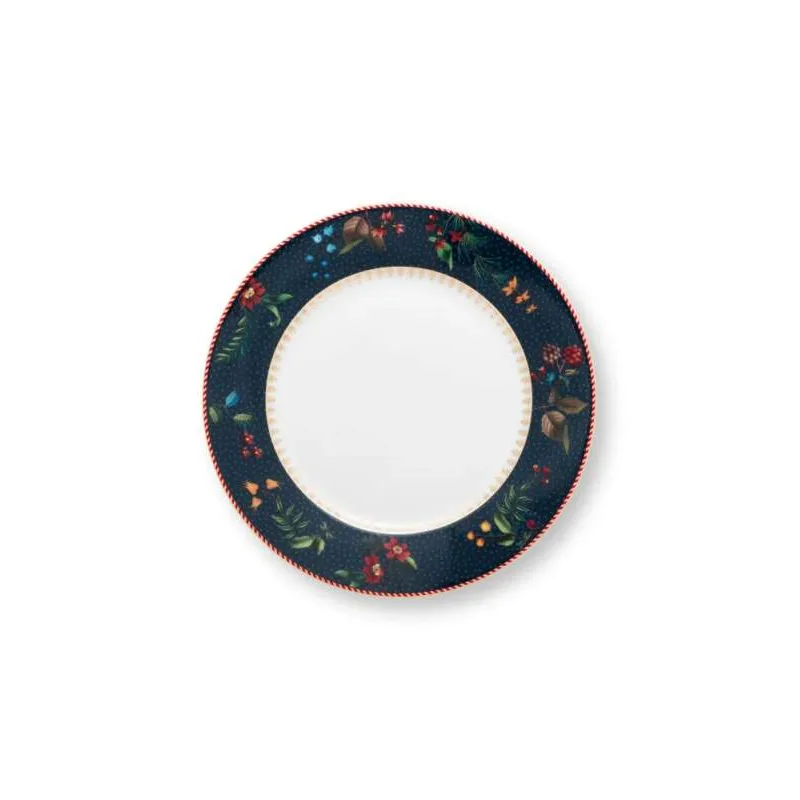 Pip Studio Berry Blues talíř ∅21cm, modrý