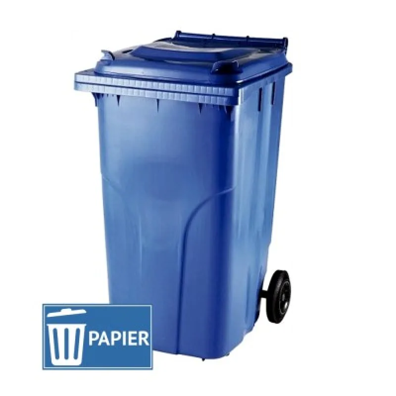 Meva Plastová popolnica 240l - modrá