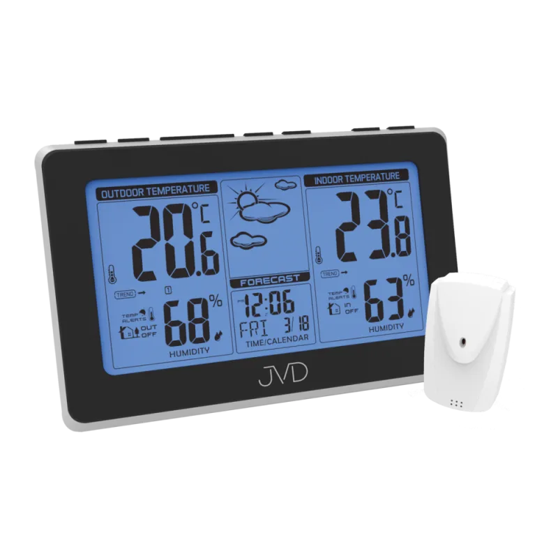 Rádiem řízená meteorologická stanice JVD RB657