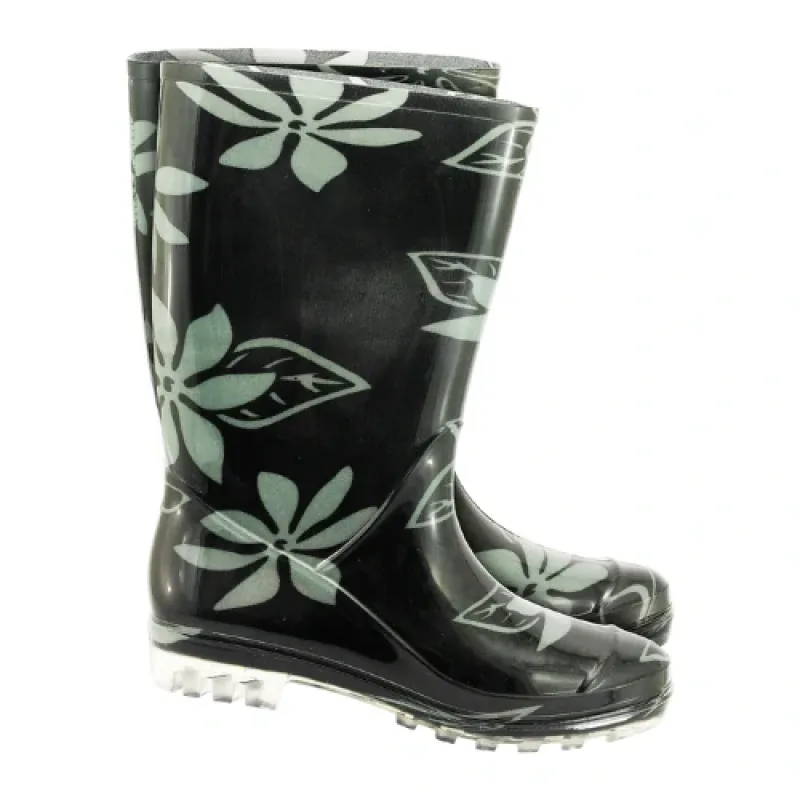 Reis BTD FLOWER dámske čižmy čierna / sivá 36-42