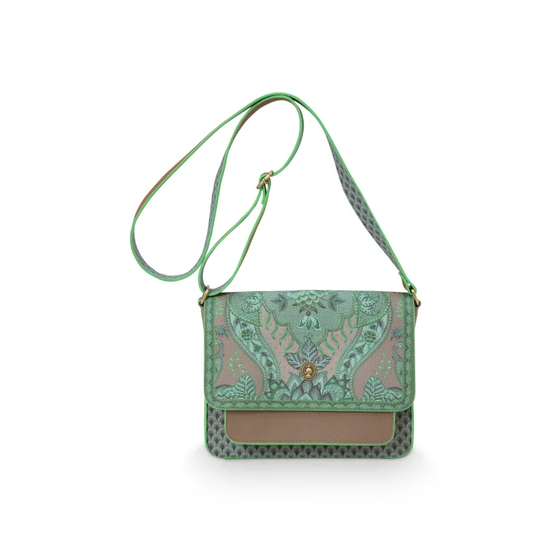 Pip Studio Kyoto Festival cross body kabelka, zelená