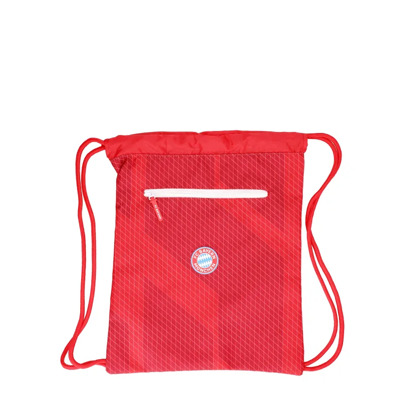 FC Bayern Mníchov taška na chrbát / vrecko na prezúvky červené - SKLADOM