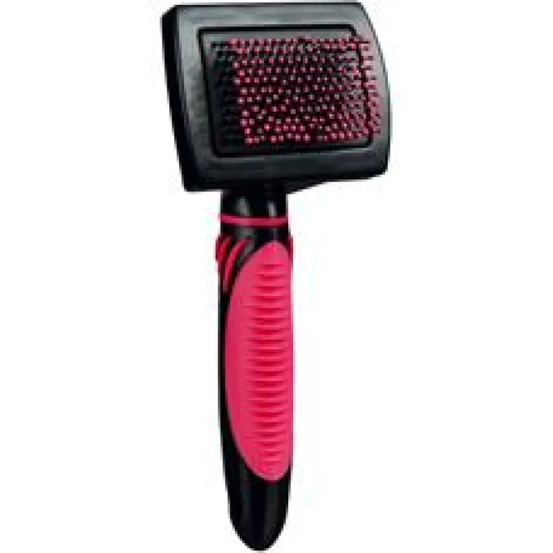 Jemný kartáč finišák pro kočky, plastový 7 x 16 cm 1 ks