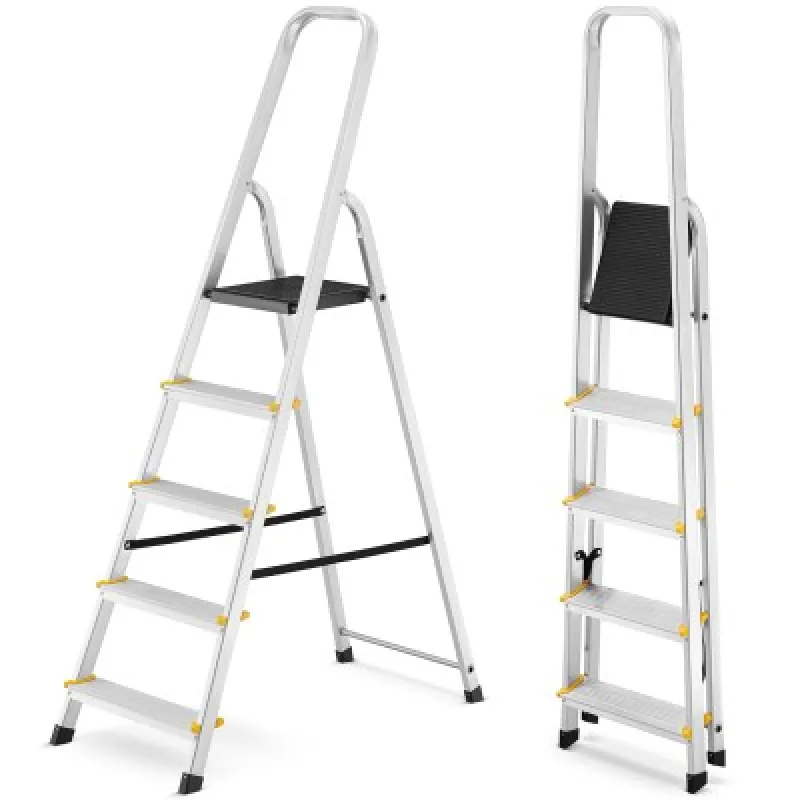 Higher I-1915 5 stupňové schodíky hlinikové, nosnosť 150kg