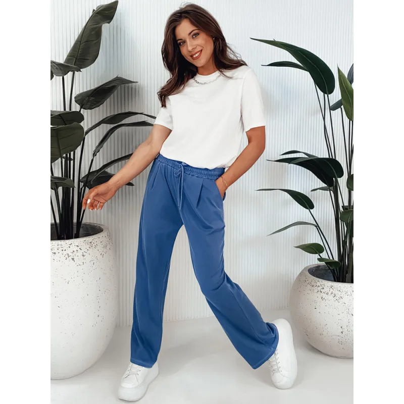 Asters UY2034 široké nohavice modré XL/2XL