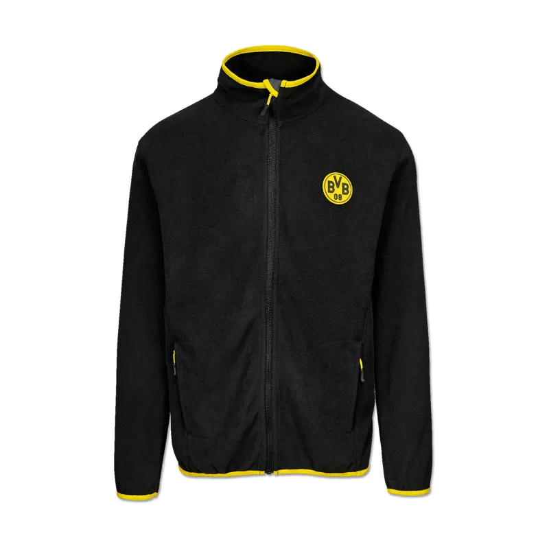 Borussia Dortmund BVB 09 mikina / bunda detská čierna - SKLADOM