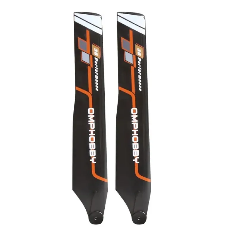 OMP hlavní listy M1 EVO 125 mm (tvrdé) -Charm Orange