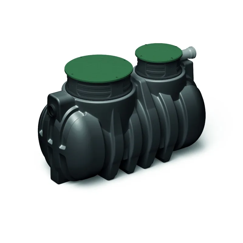 Prosperplast s.r.o. Podzemná plastová nádrž Unground Tank R-1000 (1000 litrov) monolit na dažďovú vodu čierna