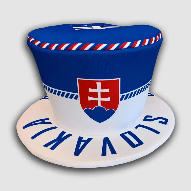 Slovakia Slovensko klobúk modro-biely