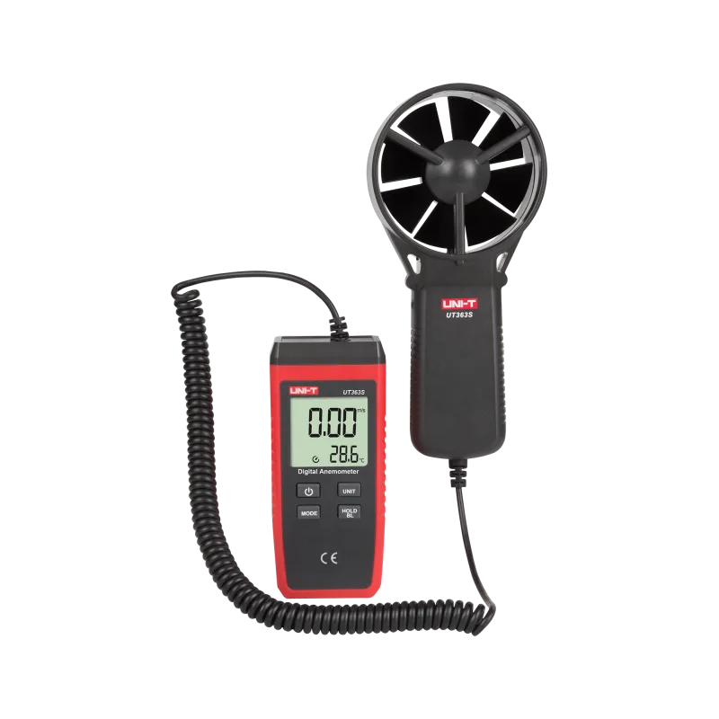 Anemometer meranie rýchlosti vetra Uni-T UT363S s funkciou merania teploty MIE0343