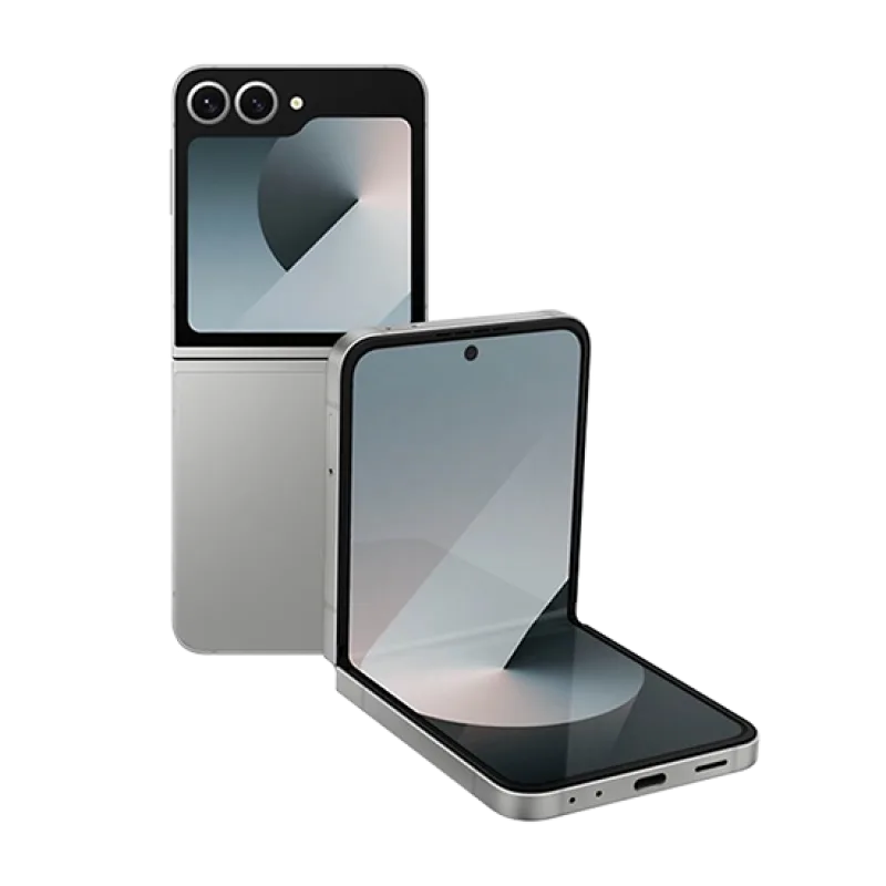 Samsung Galaxy Z Flip6 F741B | 5G | Dual Sim | 12GB RAM | 512GB | Strieborná - Silver Shadow