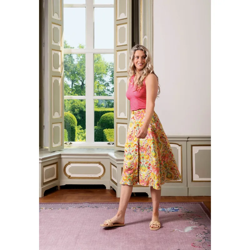 Pip Studio Sally sukně Kyoto Festival, žlutá