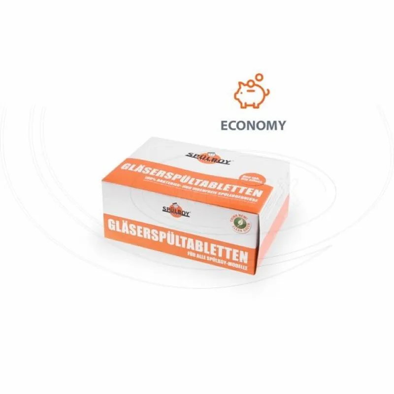 Tablety na mytí sklenic Spülboy Classic 48 x 4 ks [750 g] (S2938)