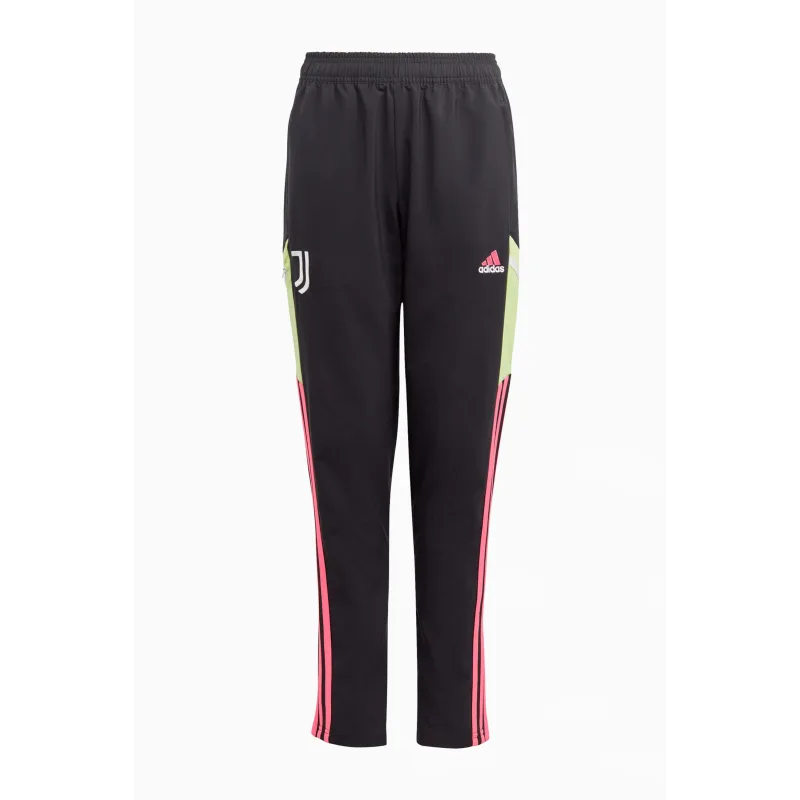 Adidas Juventus FC tréningové nohavice čierne detské