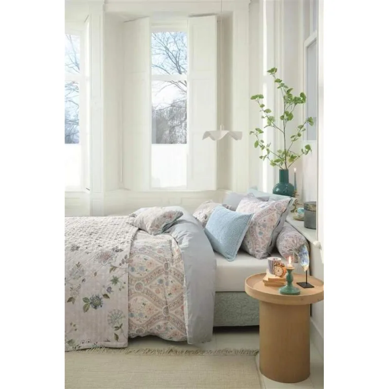 Pip Studio perkálové povlečení Ornamento Ramo bílé 140x200 + 70x90 cm