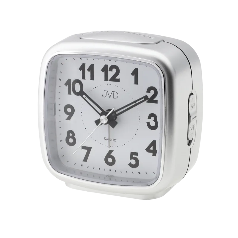 JVD Analogový netikající tichý ručkový budík JVD SRP878.1