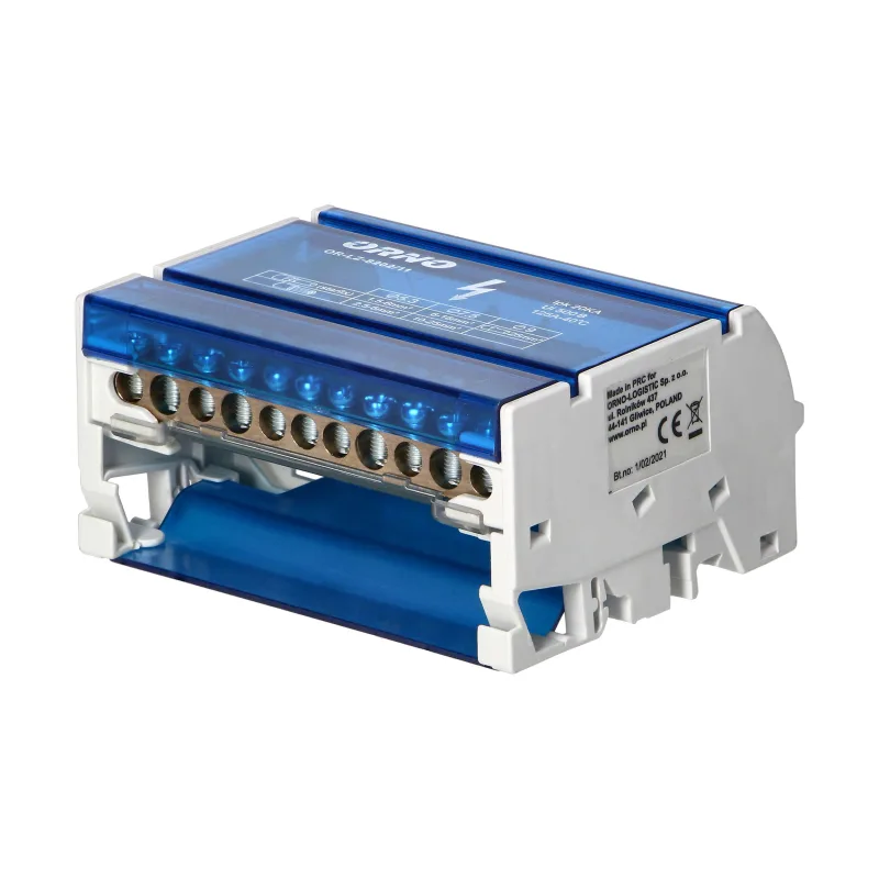 ORNO Distribučný blok 11 otvorov 7x 1,5-6, 2x 6-16, 2x 10-16