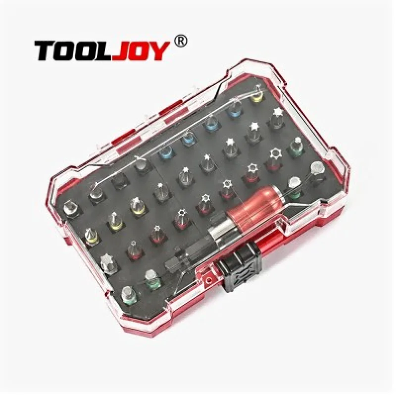 32-dielny set rázových torzných skrutkovacích bitov