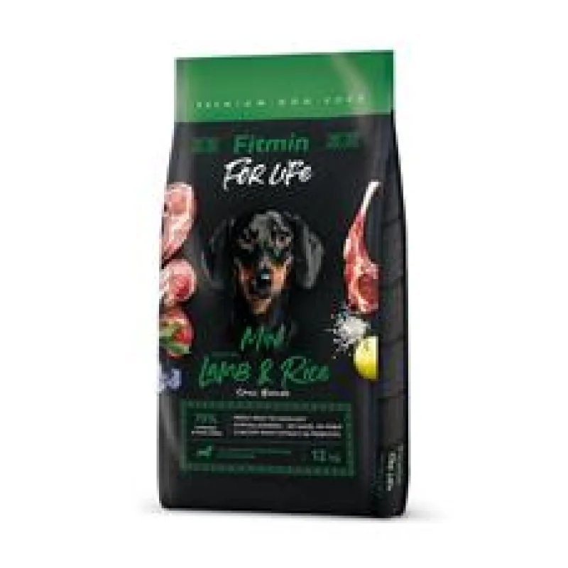 Fitmin For Life Lamb & Rice Mini 10,9 kg - otevřené balení - 1 ks skladem