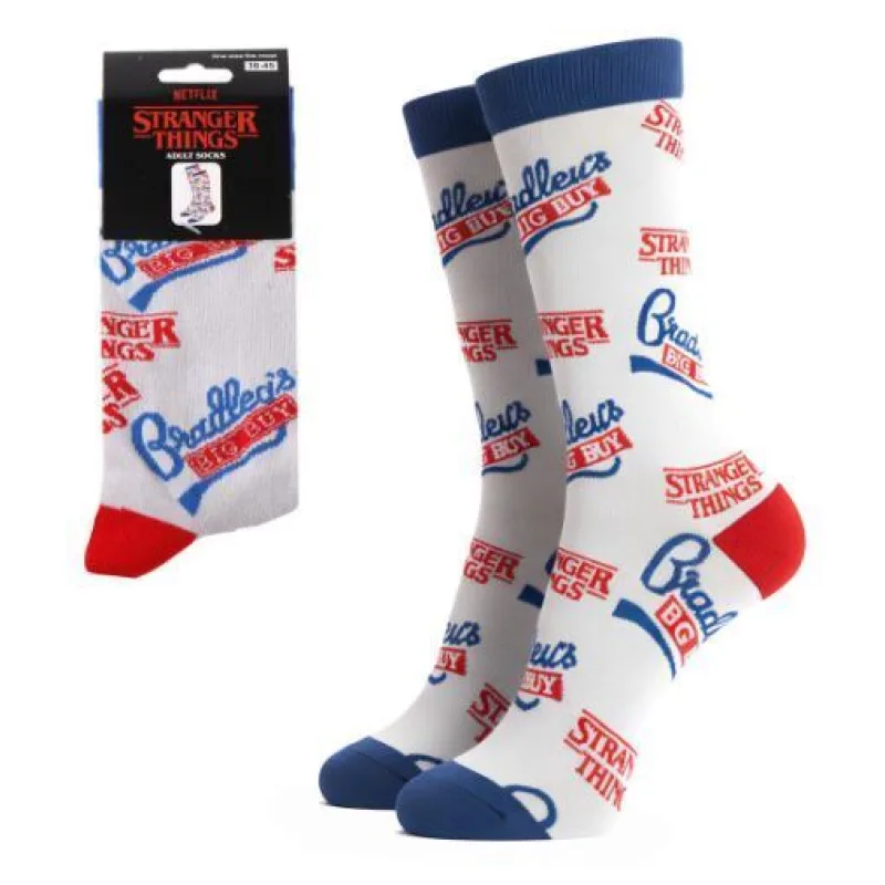 Stranger Things ponožky biele