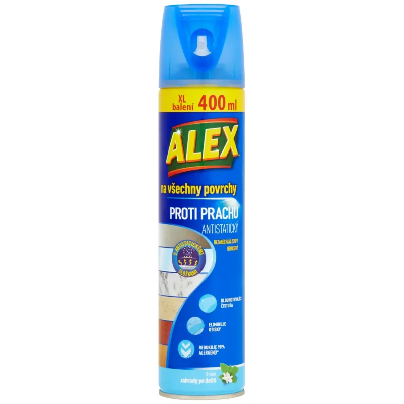 Alex proti prachu na všetky povrchy, aerosol, 400 ml