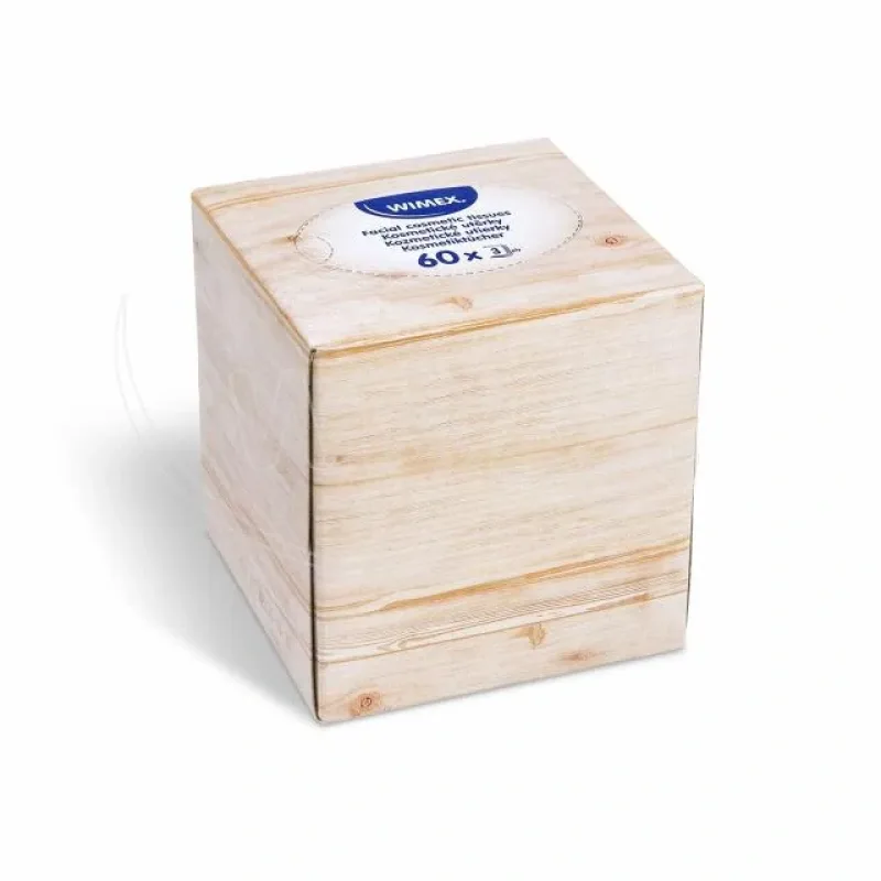 Kosmetické utěrky (PAP FSC Mix) 3vrstvé v boxu [60 ks] (60560)