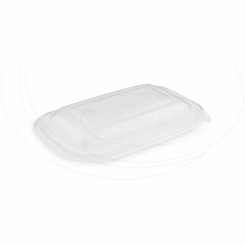 Víčko vypouklé průhledné pro menu mísu M 22 x 15 x 2 cm (PP) [50 ks] (78100)