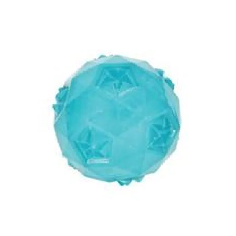 Hračka pes míček TPR POP BALL tyrkysová Zolux 6 cm
