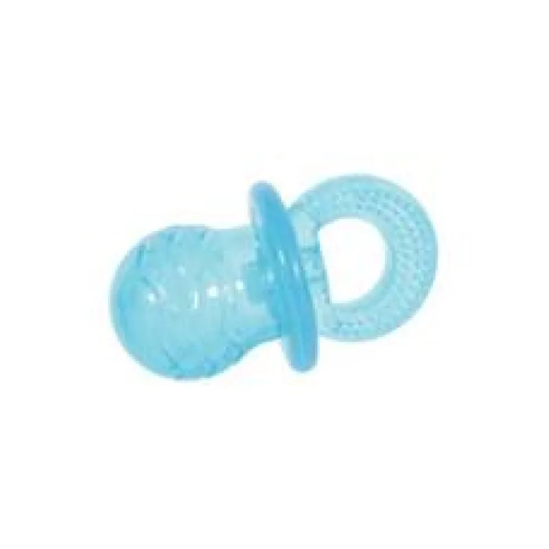 Hračka pes dudlík TPR POP PACIFIER tyrkysová Zolux 7 cm