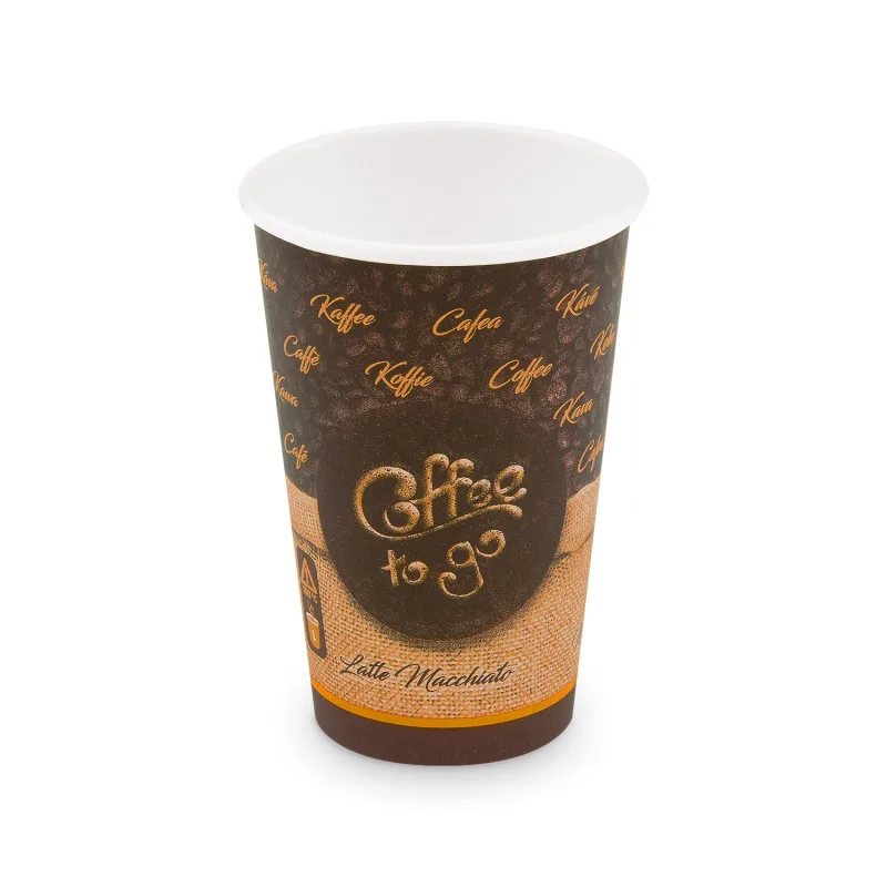 Papírový kelímek "Coffee to go" 330 ml, L (Ø 80 mm) [50 ks] (76633-12N)