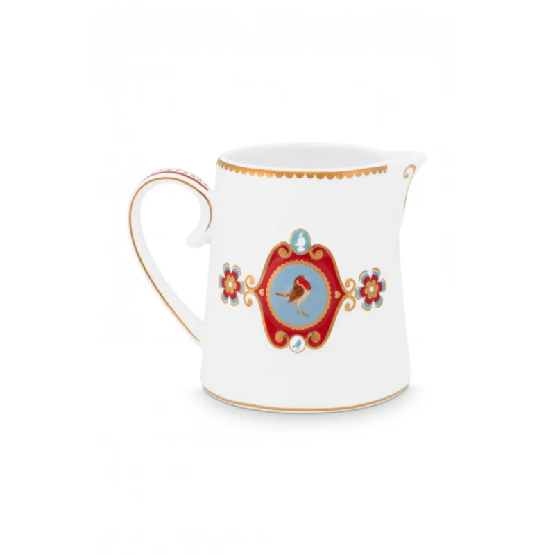 Pip Studio Love Birds Medallion džbán 900ml,bílý