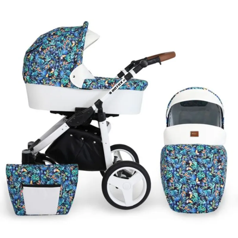 Kočík Kunert Rotax white frame 2v1 - 04