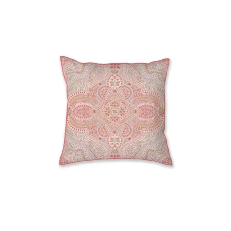 Pip Studio polštář Moon Flower 53x53 cm, světle růžový